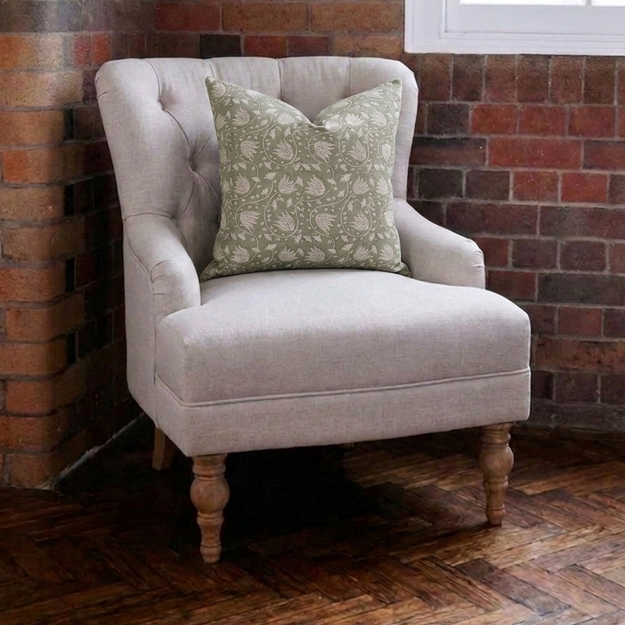 Wren Garden Square Cushion