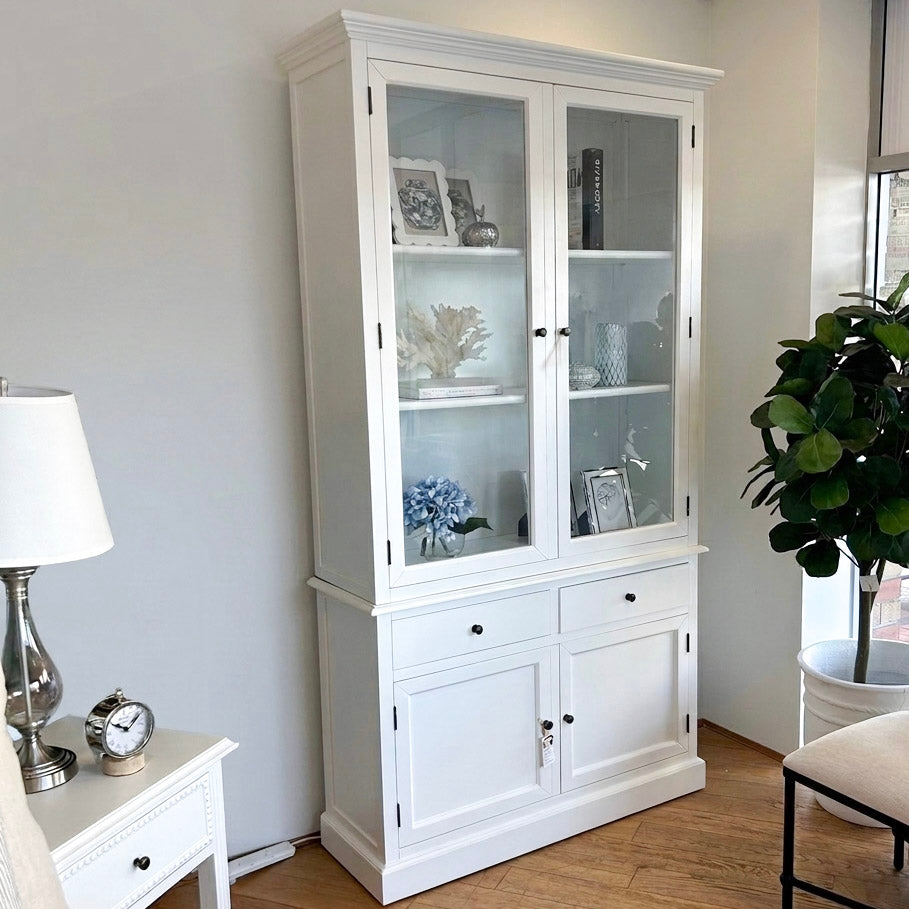 Audrey Medium Glass Display Cabinet