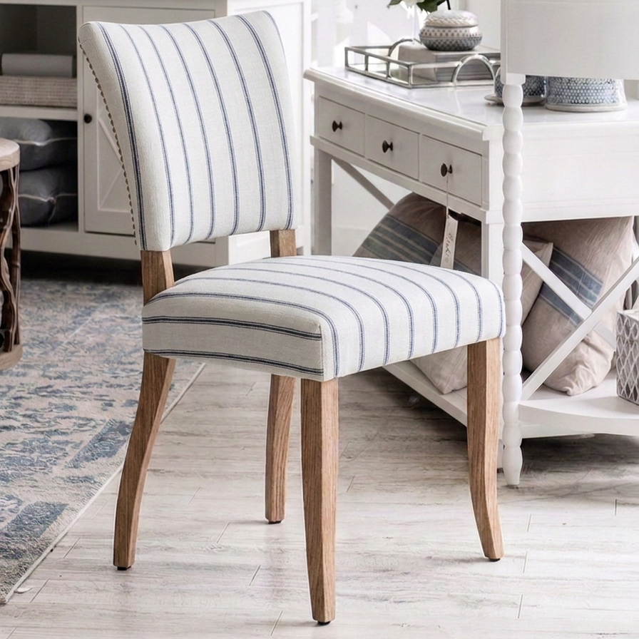 Victoria Linen Dining Chair
