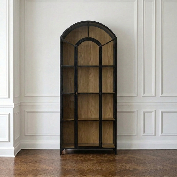Cathedral Glass Display Cabinet
