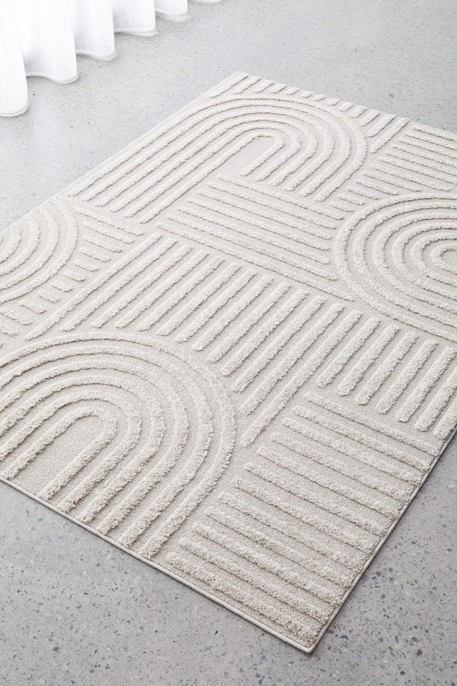 Dior Natural Arch Rectangle Rug