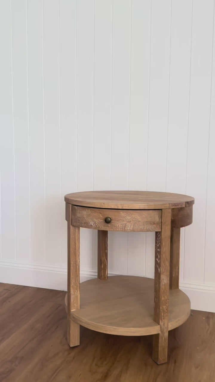 Ava Small Bedside Table or Side Table