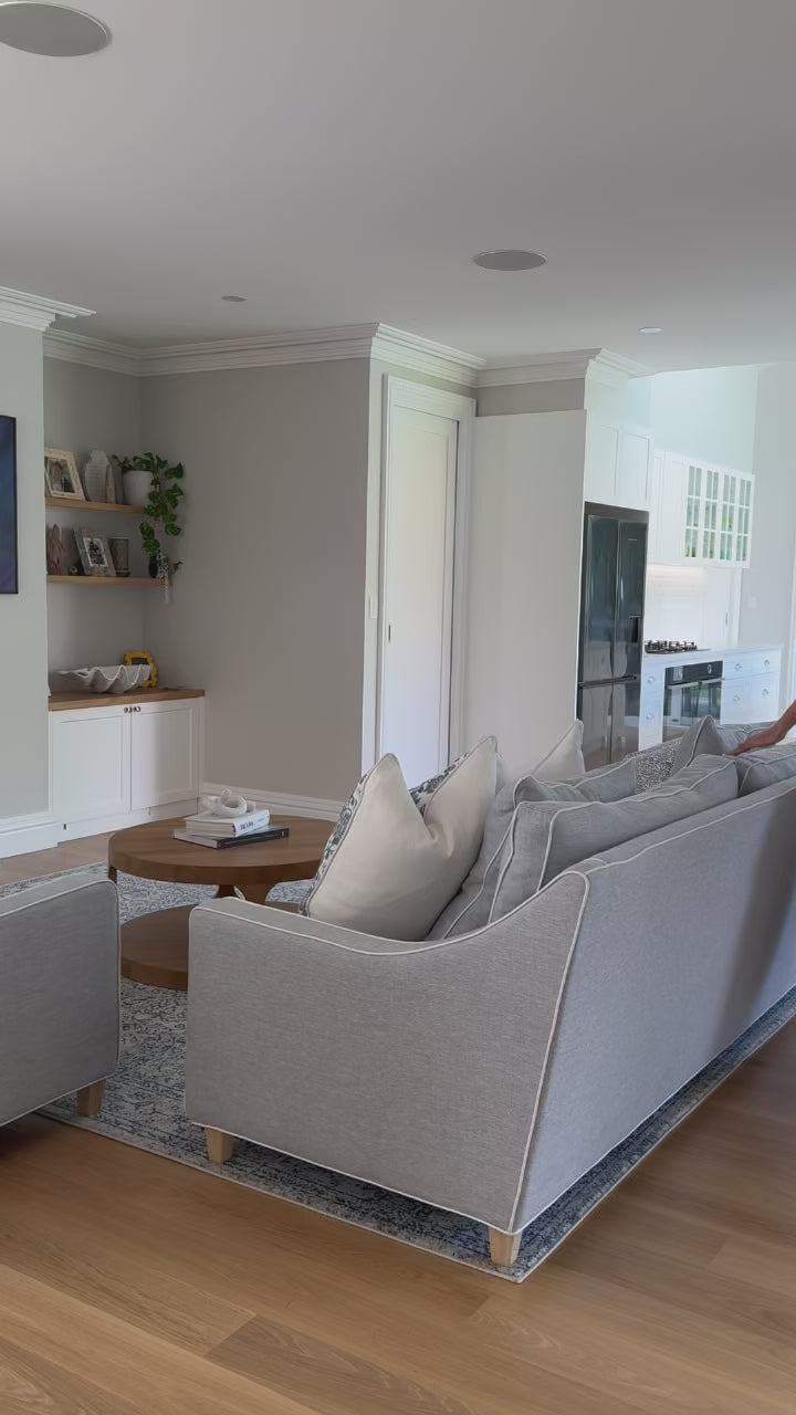 Martha 2 Seater Linen Lounge