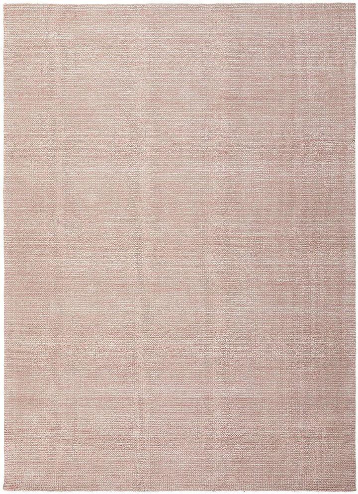 Rose Cotton Rayon Rectangle Rug