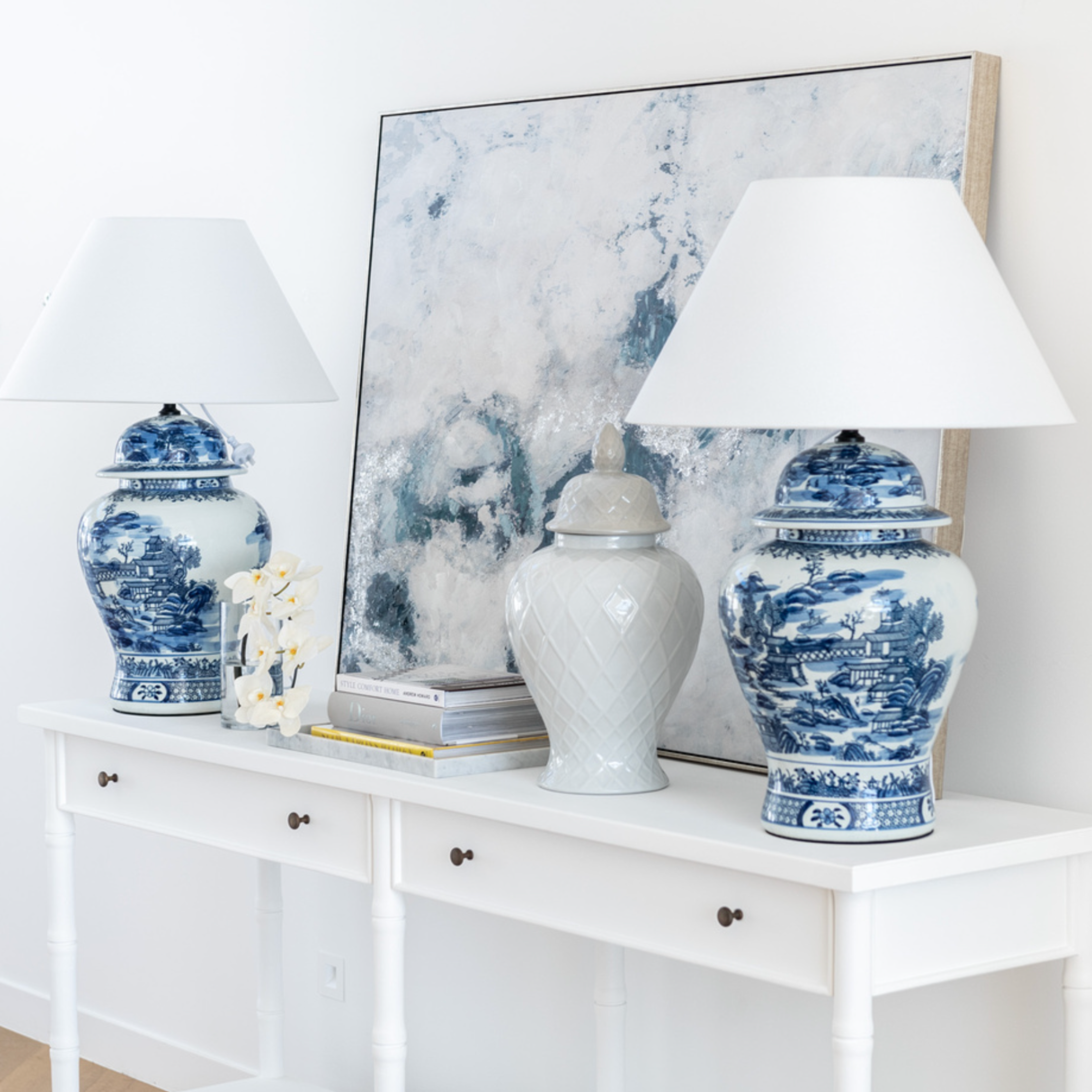 Ceramic ginger jar lamps deals