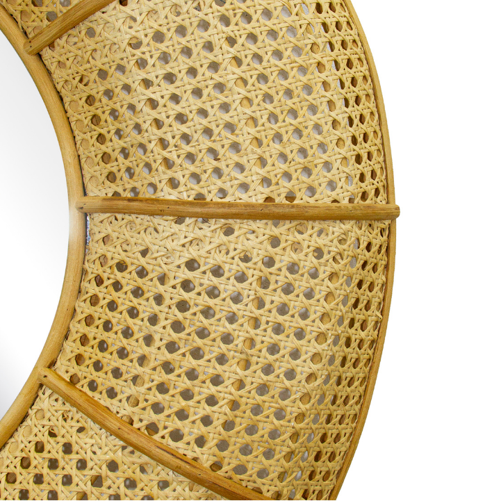 Lindeman Rattan Coastal Mirror