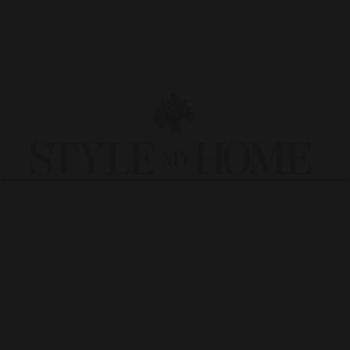 Hamptons square linen oatmeal bedhead with white frame