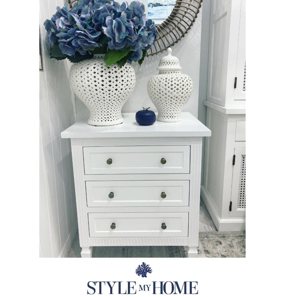 Hamptons Bedside Tables Shop Coastal Bedside Tables Australia Wide