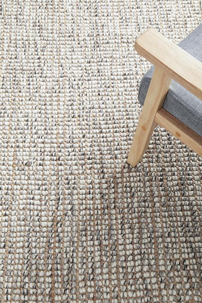 Arabella Grey Rectangle Rug