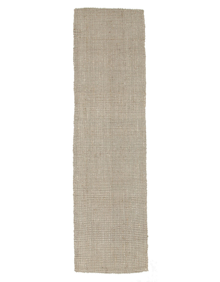 Chunky Natural Fiber Barker Platinum Rug
