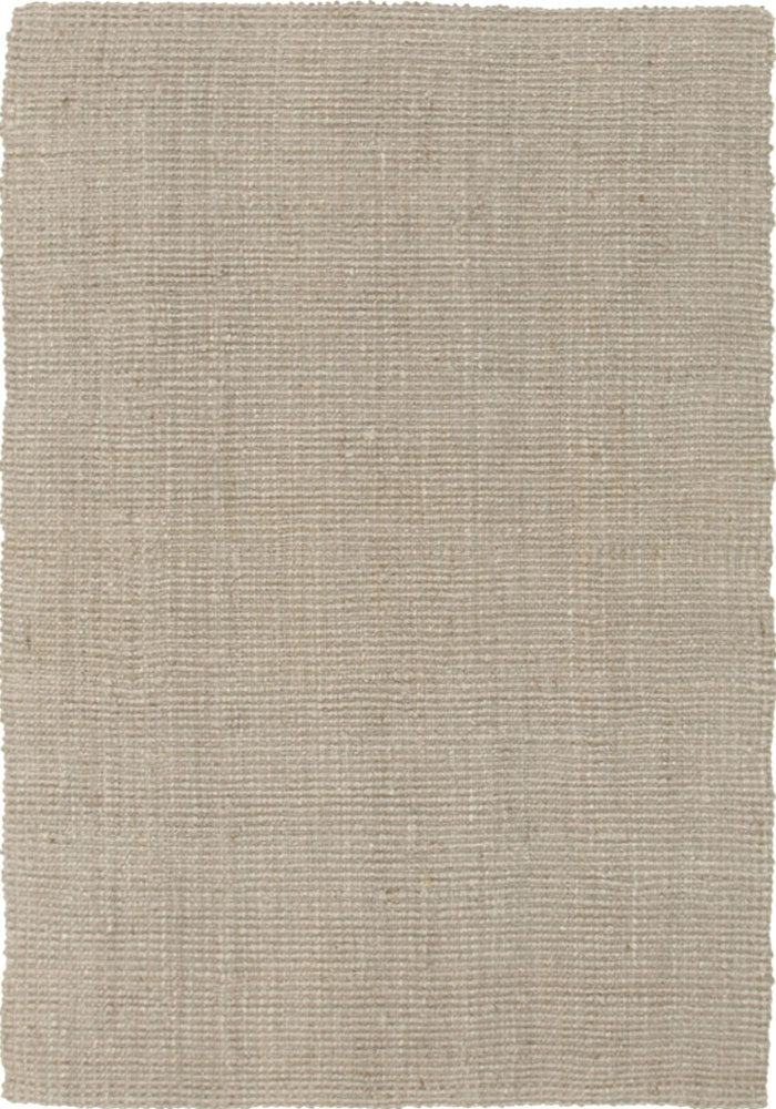 Chunky Natural Fiber Barker Platinum Rug