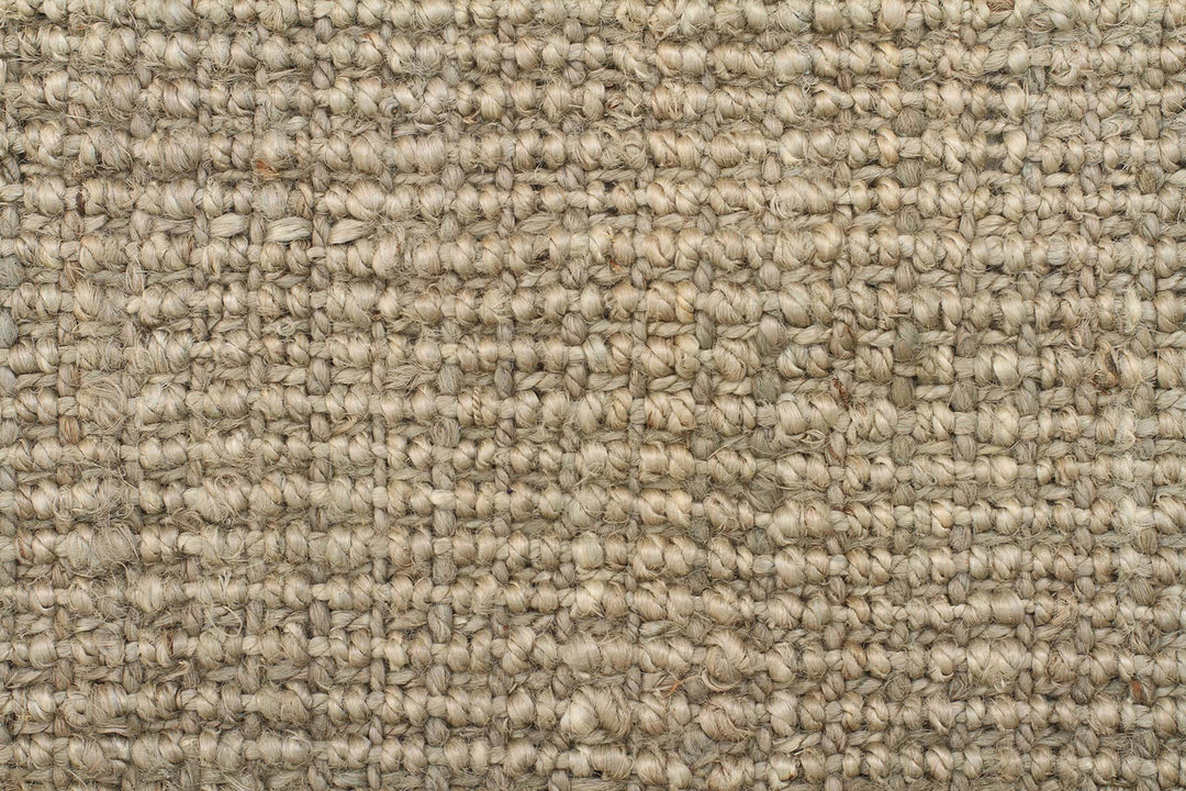 Chunky Natural Fiber Barker Platinum Rug