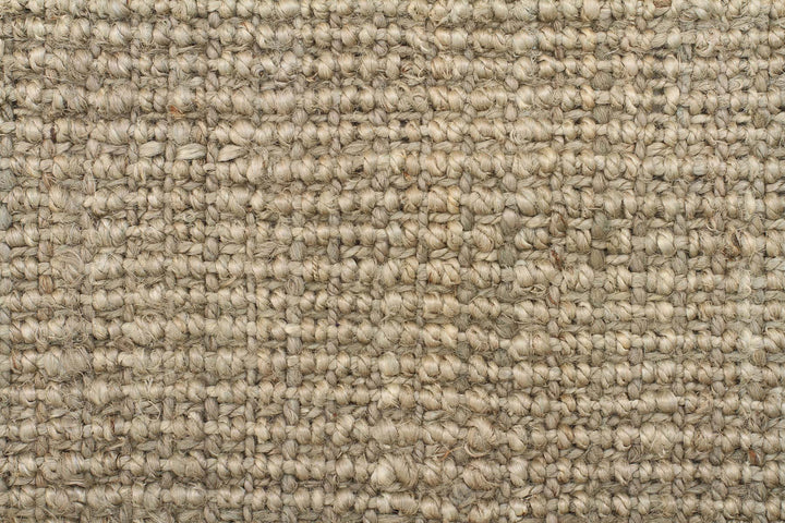 Chunky Natural Fiber Barker Platinum Rug