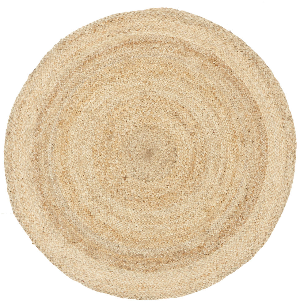 Jute Natural Round Rug