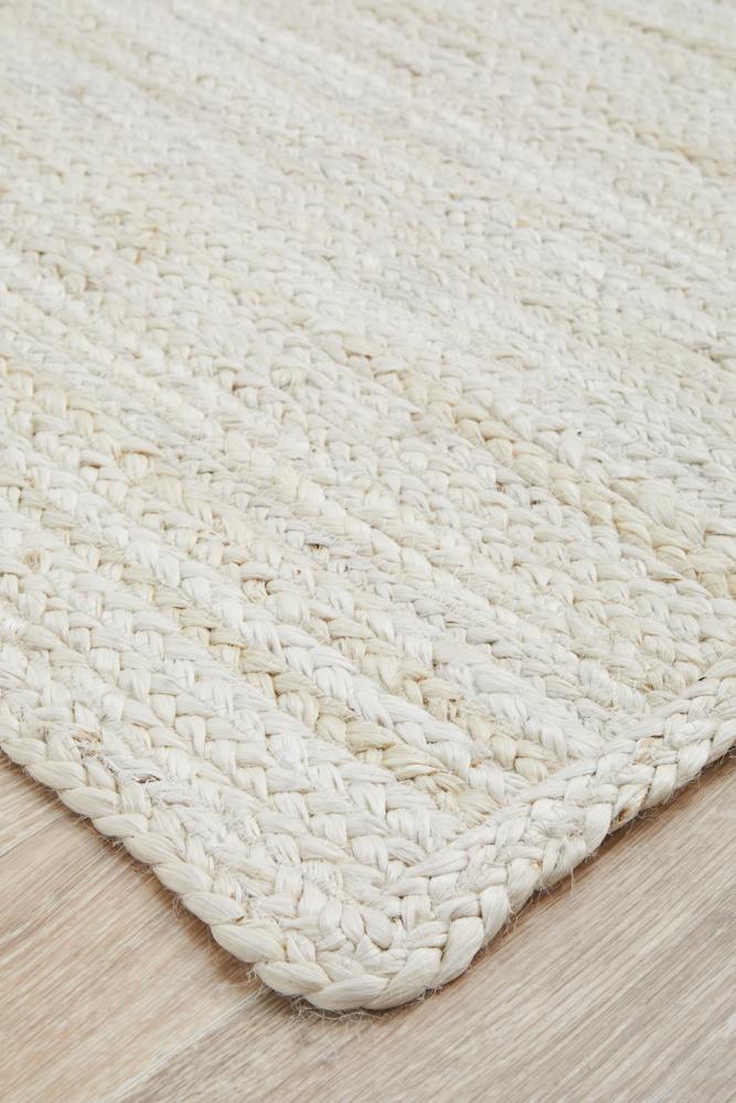 Bondi White Rectangle Rug