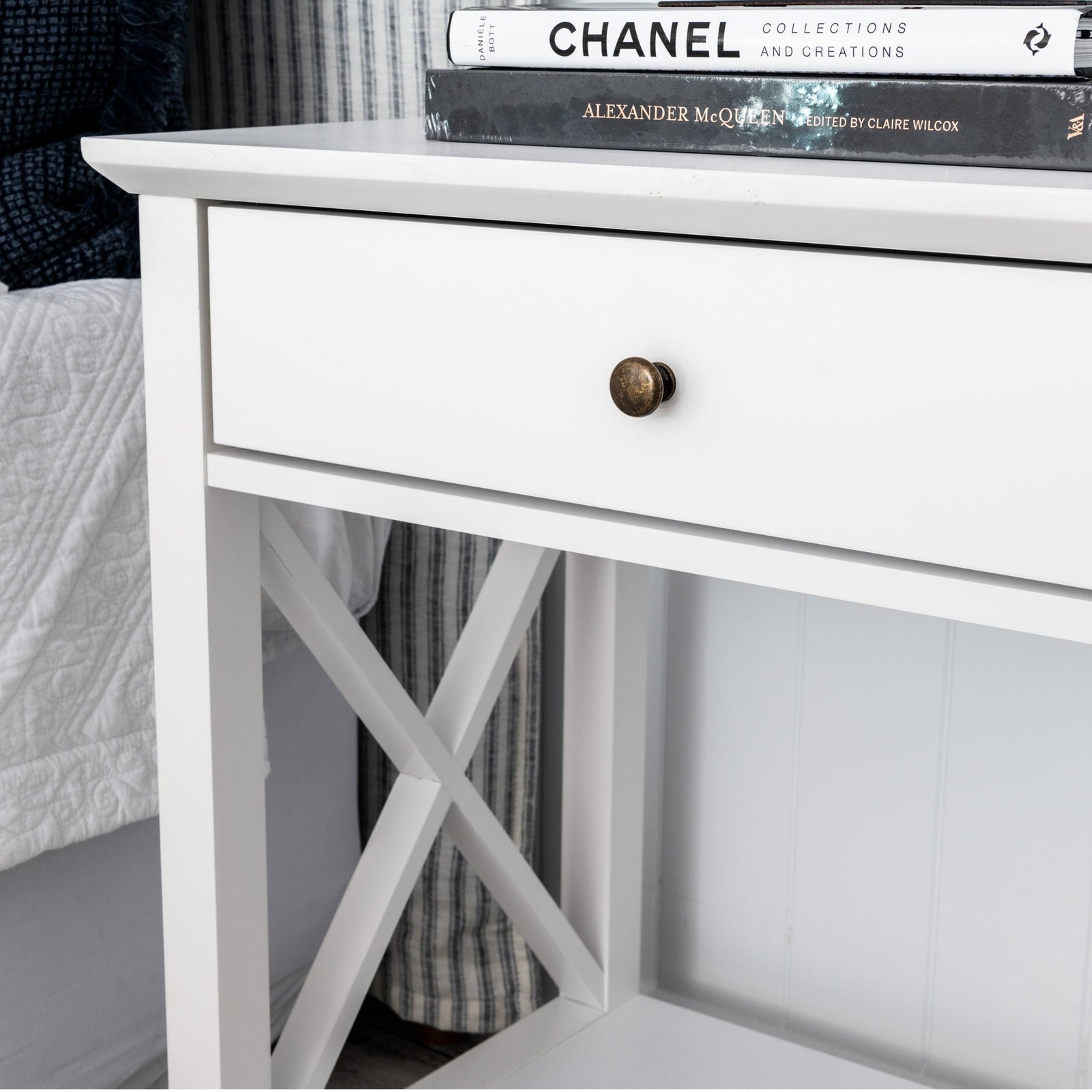 Nantucket Bedside Table - Flat Packed