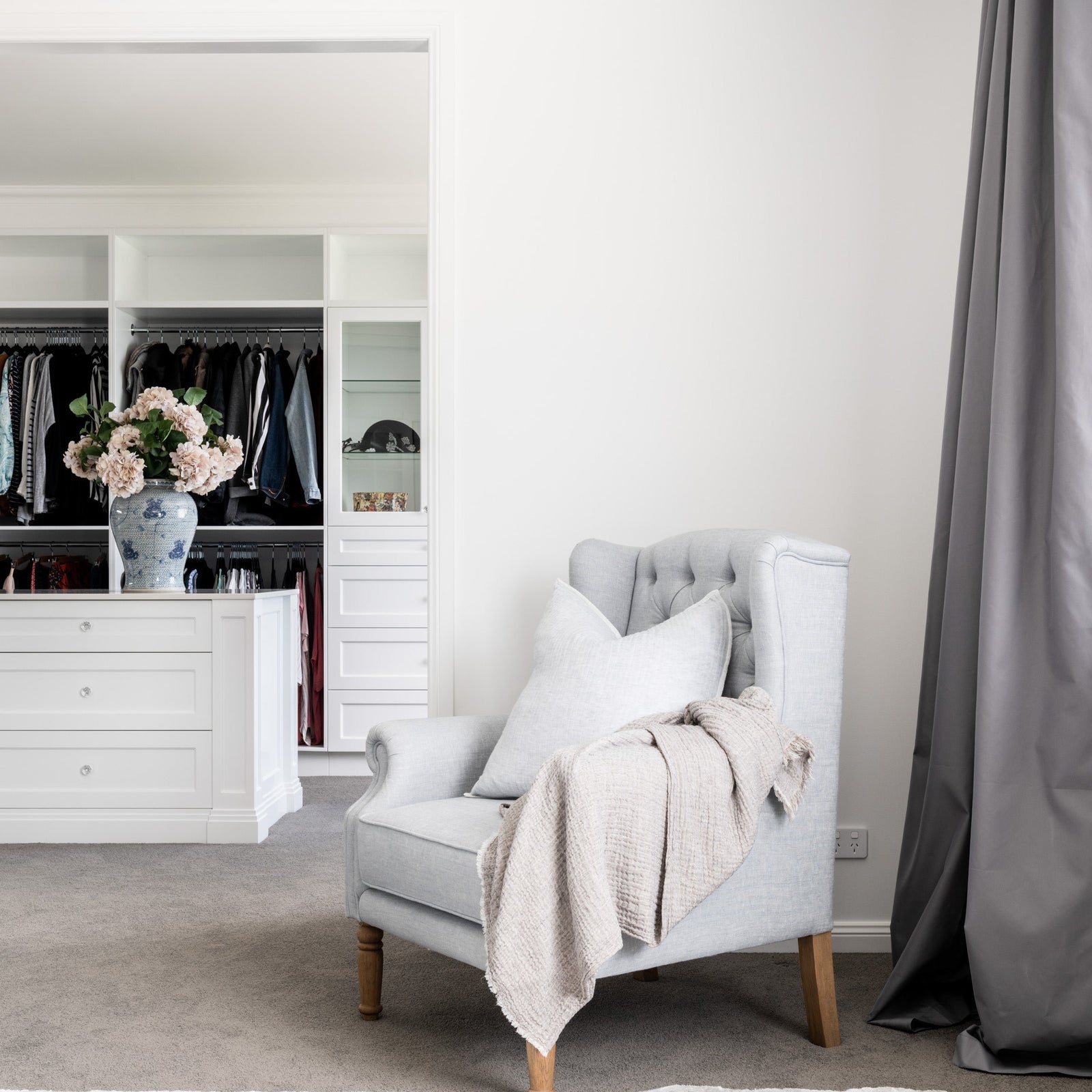 Harriet Linen Armchair