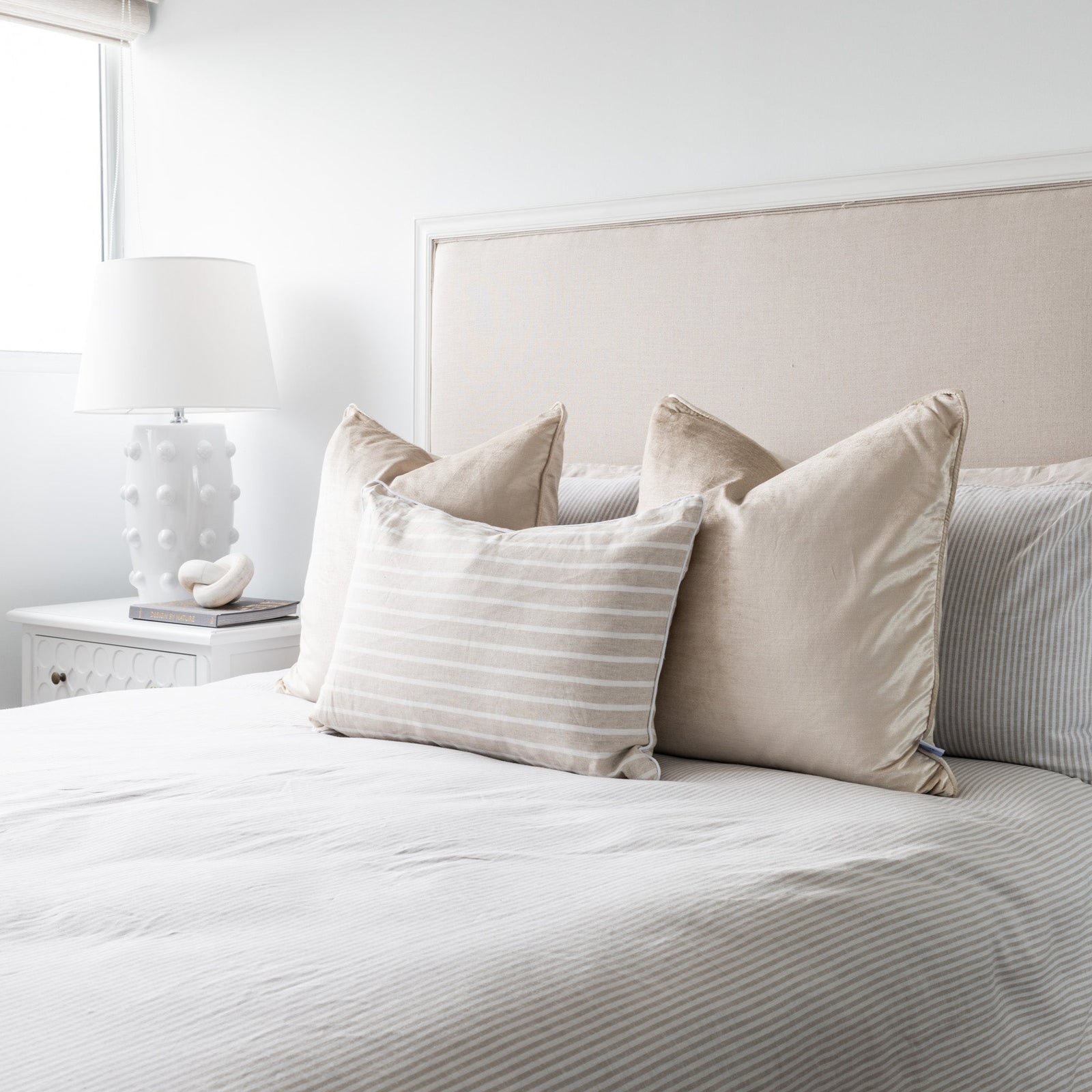 Hugo Deluxe Bedhead White Oatmeal