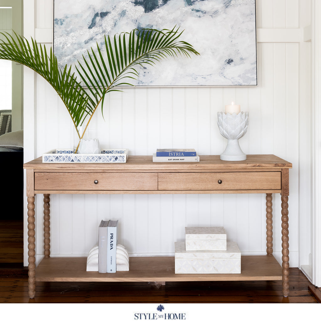 Hampton Console Table Hamptons Living Room Furniture