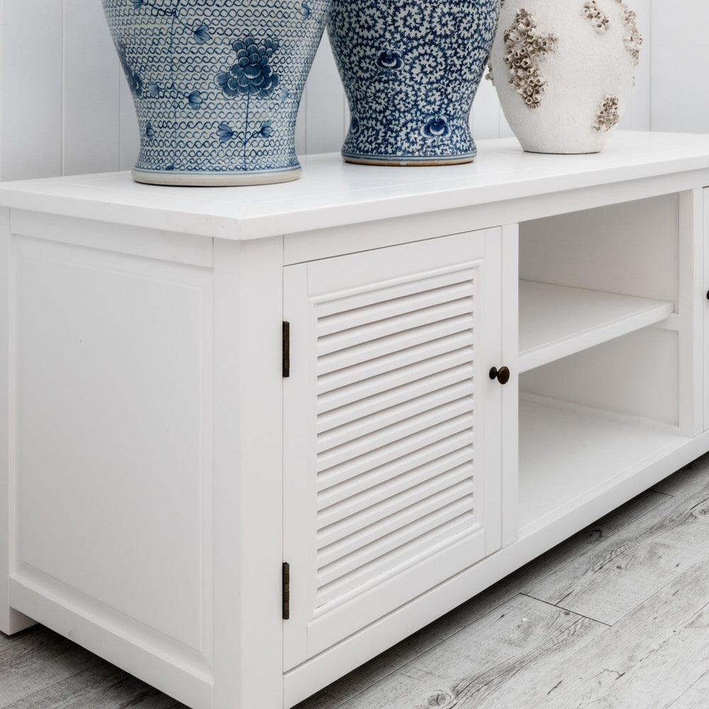 Plantation Extra Large White Entertainment Unit