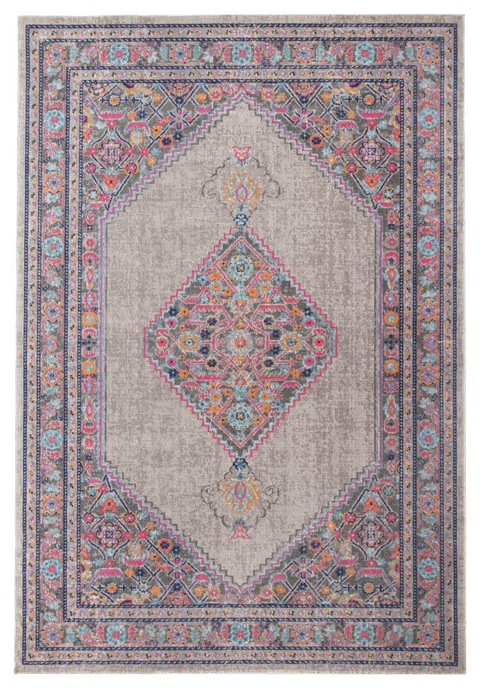 Whisper Diamond Grey Rug