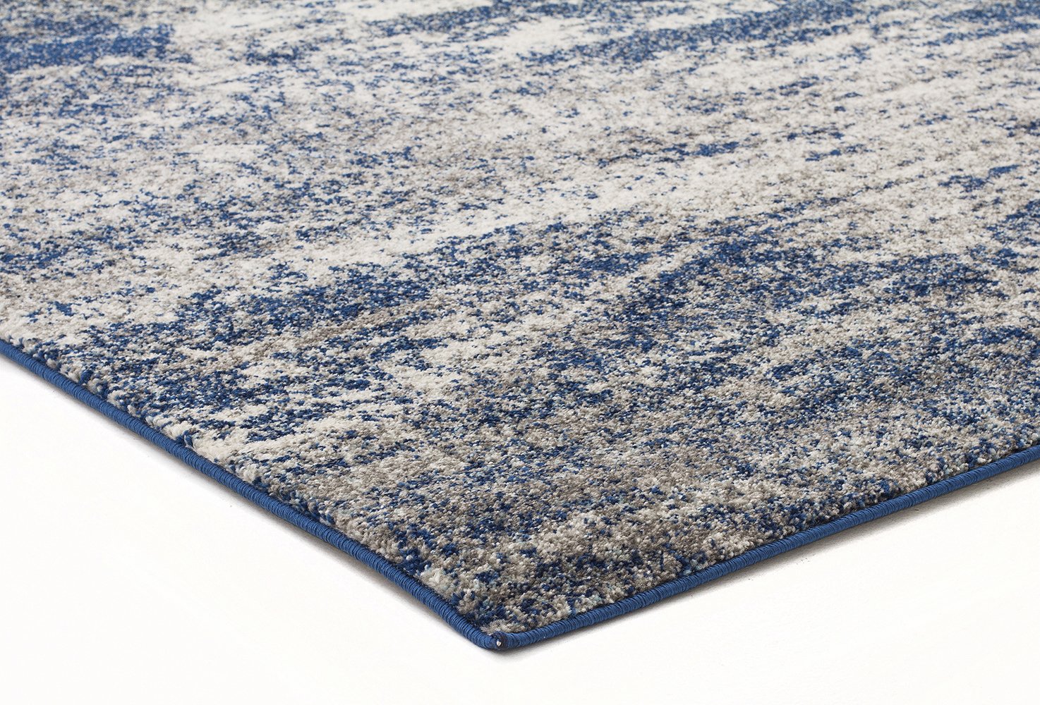 Buy Hamptons Casandra Dunescape Modern Blue Grey Rug