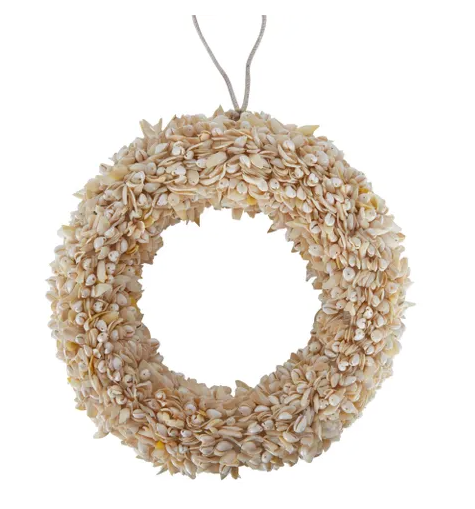 Coastal Shell Wreath