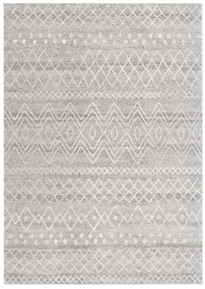 Oasis Nadia Grey Rustic Tribal Rug