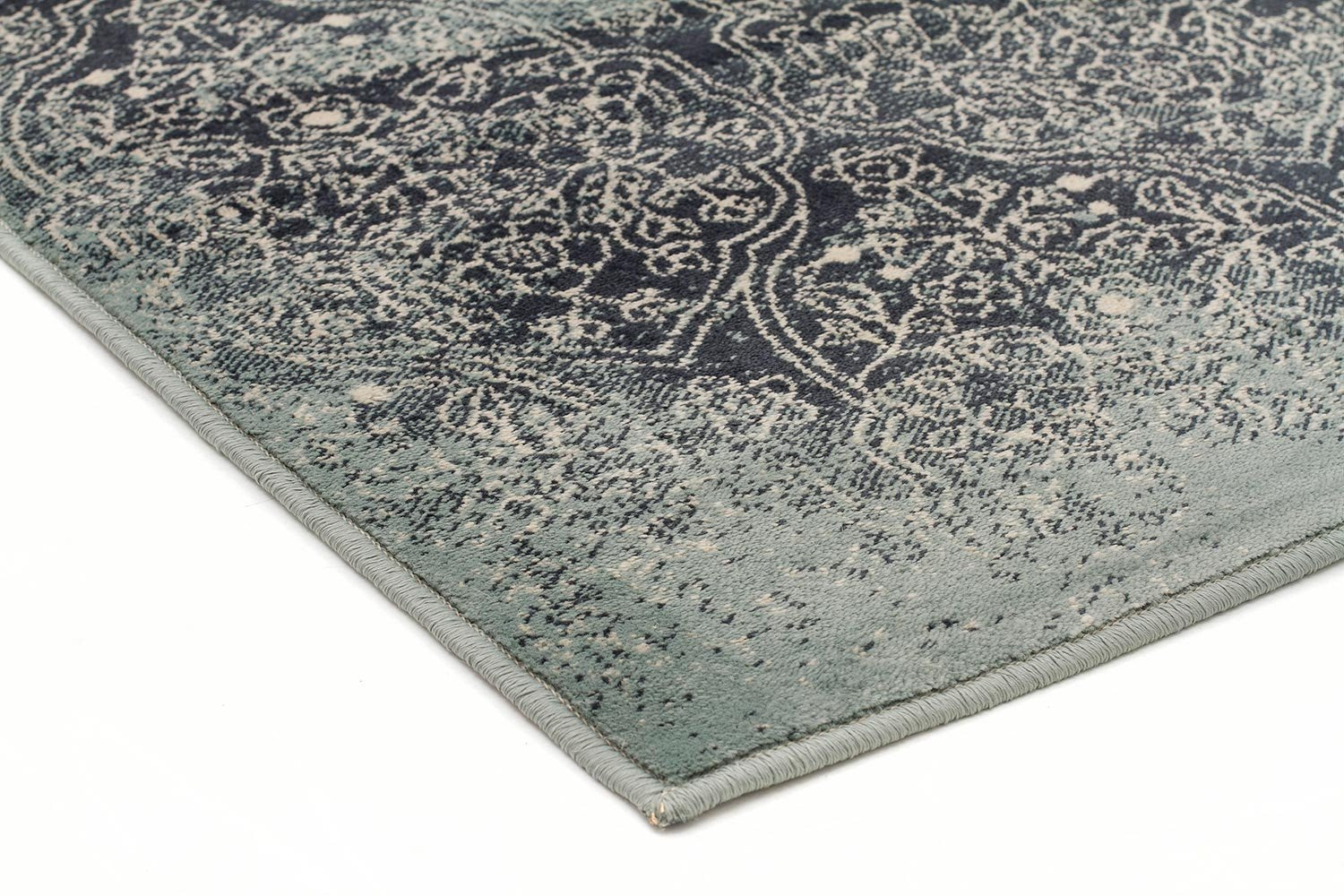 Mayfair Edge Denim Rug