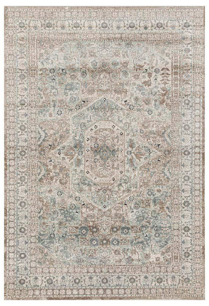 Esquire Central Traditional Beige Rectangle Rug