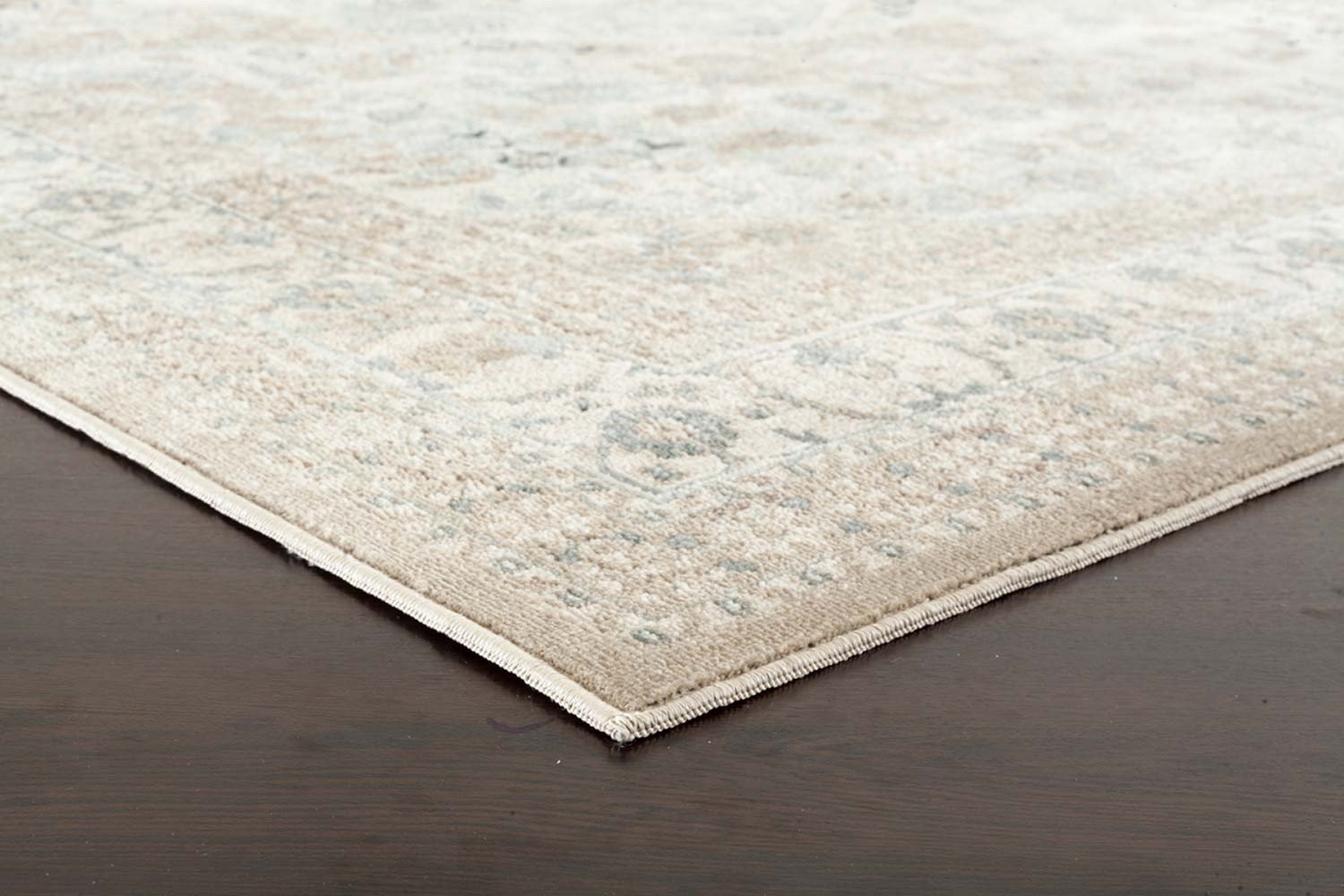 Esquire Central Traditional Beige Rectangle Rug