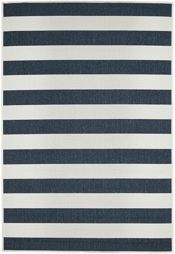 Seaside Navy Coastal Rug