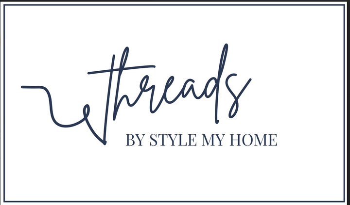 Threads 100percent Linen Lumbar Cushion - Oatmeal With Blue Stripe