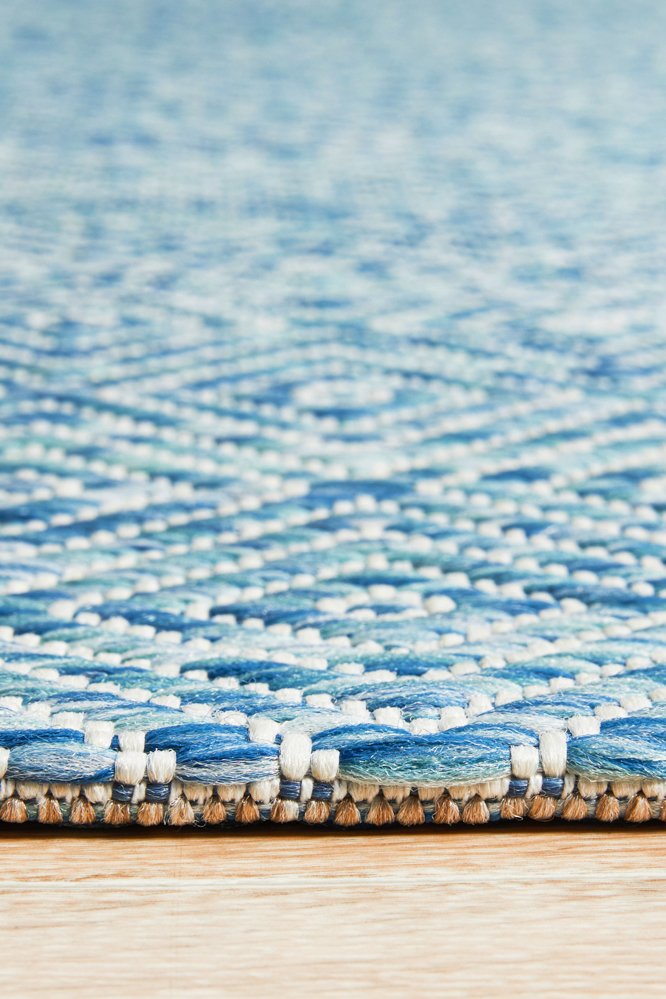 Terrace Indoor / Outdoor Blue Rug