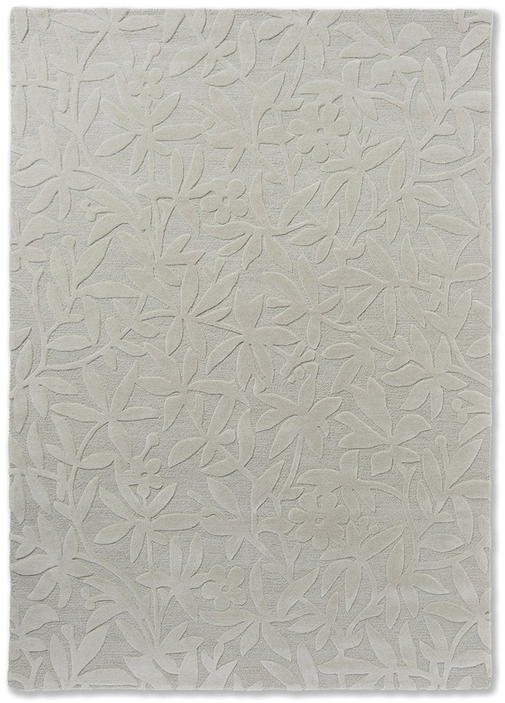 Laura Ashley Cleavers Natural Wool Rectangle Rug