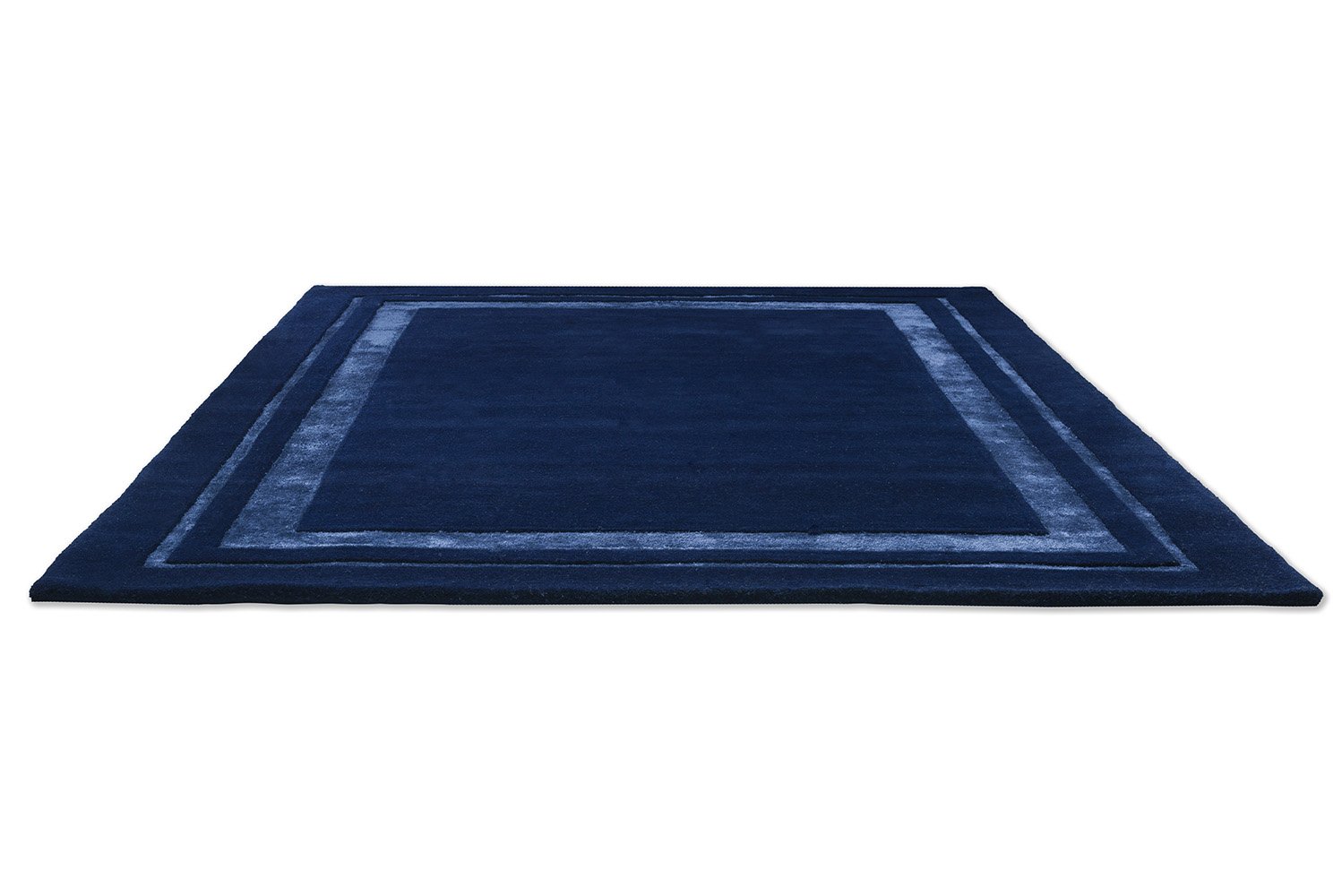 Laura Ashley Midnight Wool Rectangle Rug